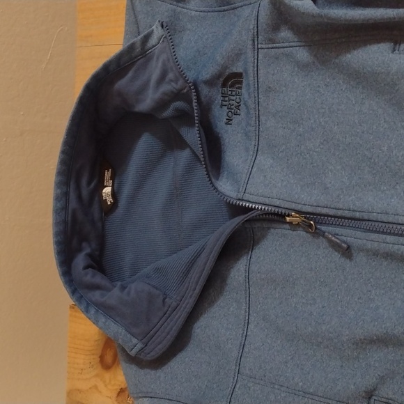The North Face Light Blue Wind Wall Full Zip Jacket Size M - Picture 7 of 11